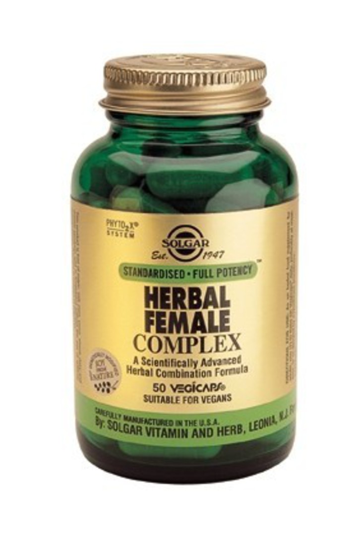 Solgar Herbal Female Complex 50 Vegicaps image 0
