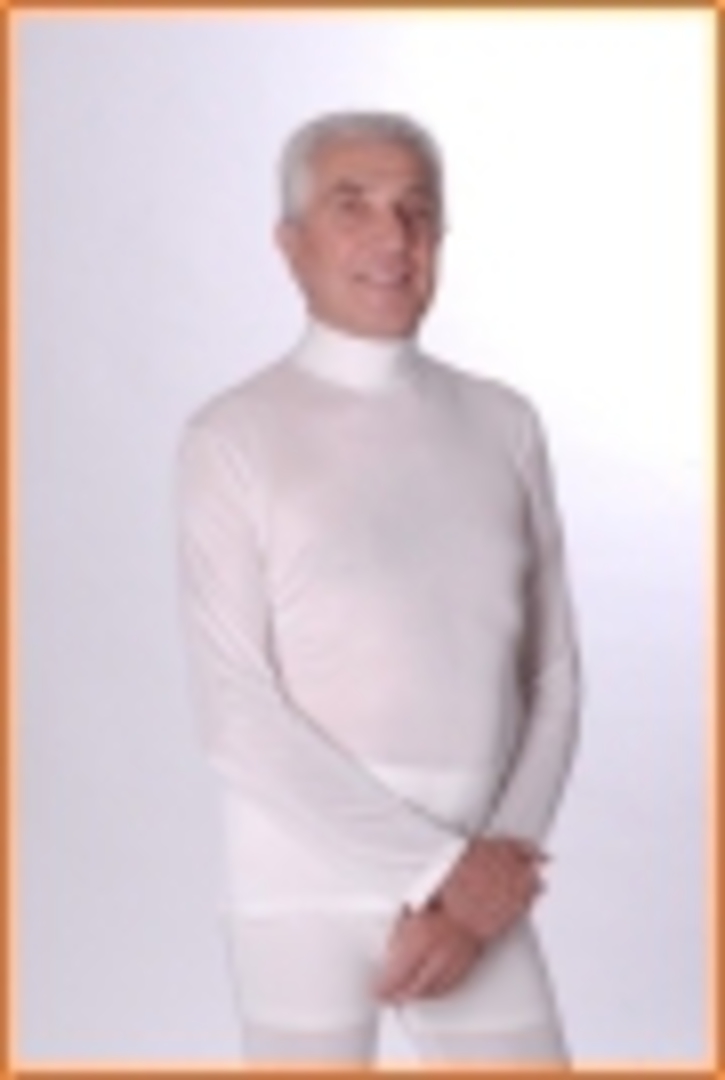 DermaSilk Mens Turtleneck image 0
