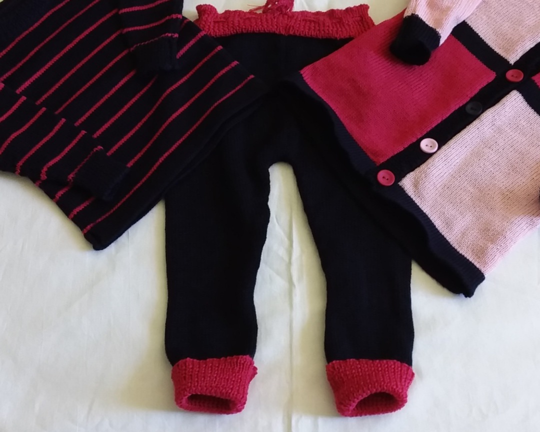 Merino Leggings - Pink image 0