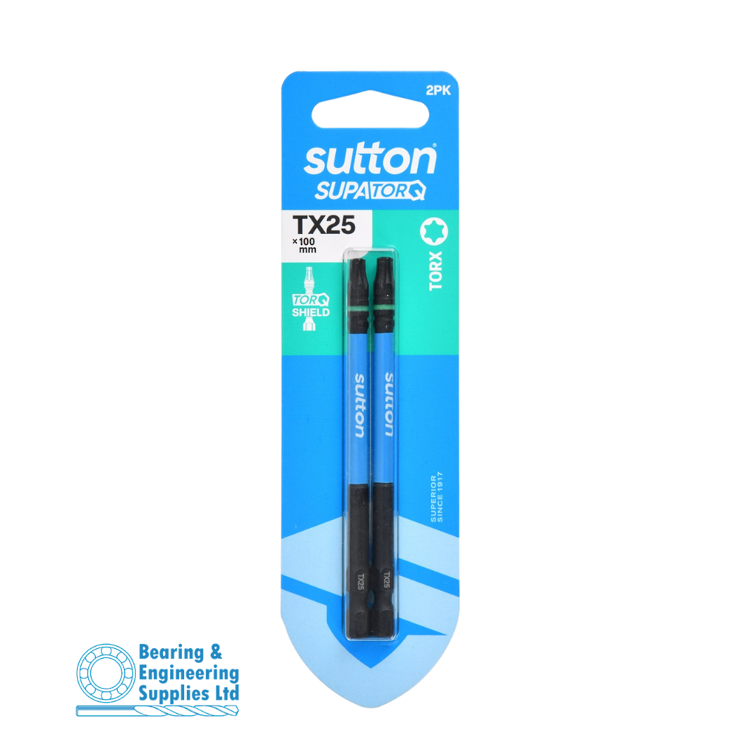 SCREWDRIVER BIT TX25X100MM 2PK SUTTON image 0