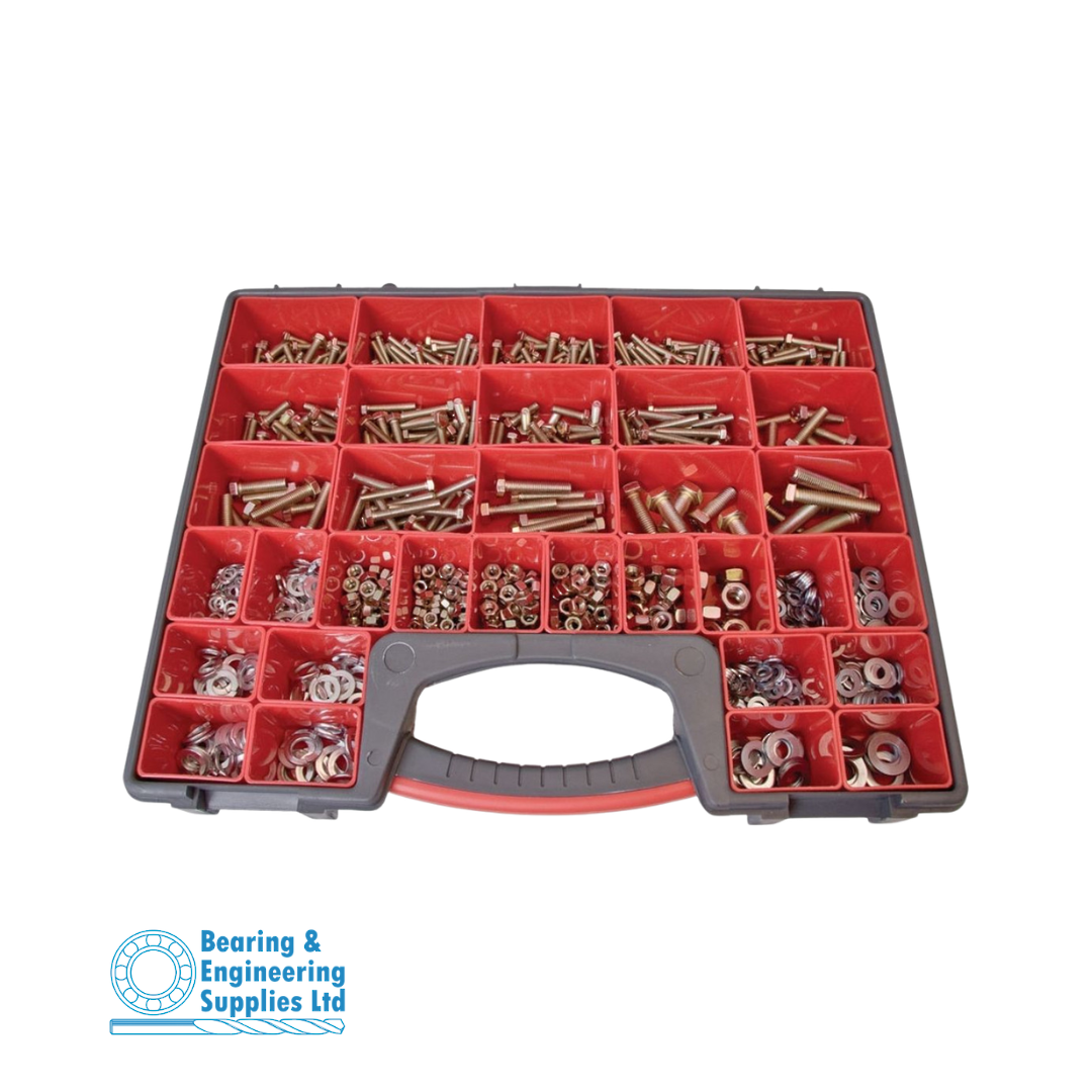 ASSORTMENT BOLTS & NUTS HT JUMBO PACK 825pc JAMEC image 0