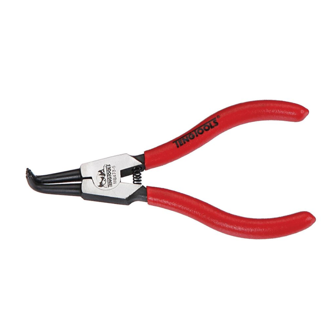 PLIER CIRCLIP EXTERNAL BENT 125mm TENG image 0