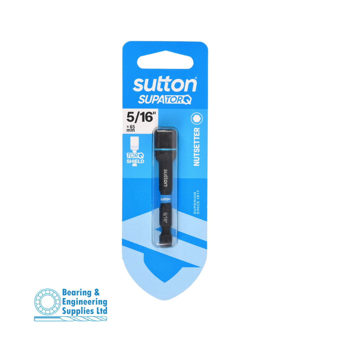 SCREWDRIVER BIT 5/16"X65 EA SUTTON image 0