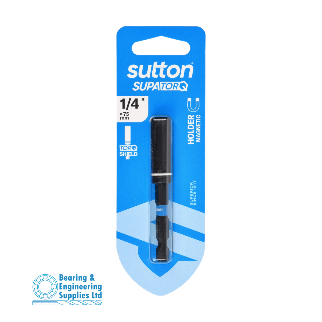 SCREWDRIVER BIT HOLDER 1/4" X 75mm SUTTON image 0