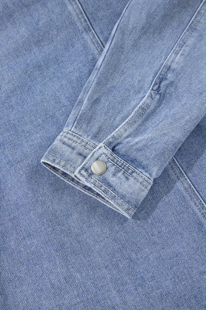 Millie Pearl Trim Denim Jacket image 11