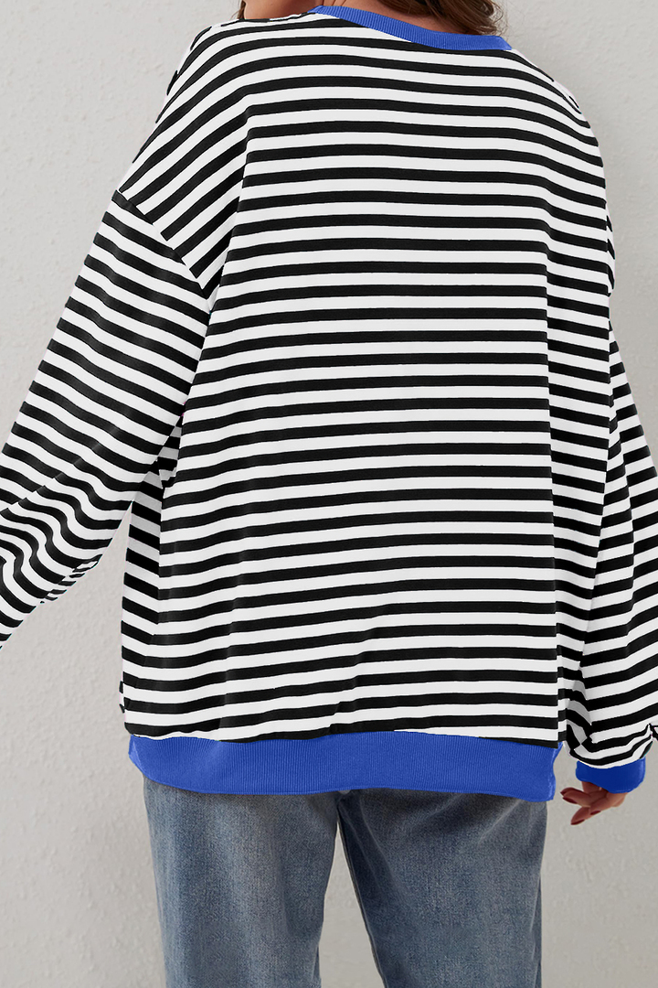 Licorice Cotton Sweater Large image 2