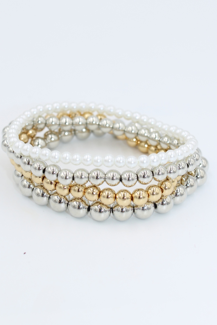 Shimmery Bracelet Set image 0