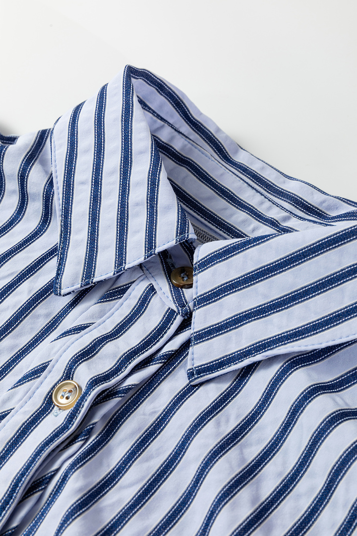 Emerson Striped Shirt Blue Medium image 5