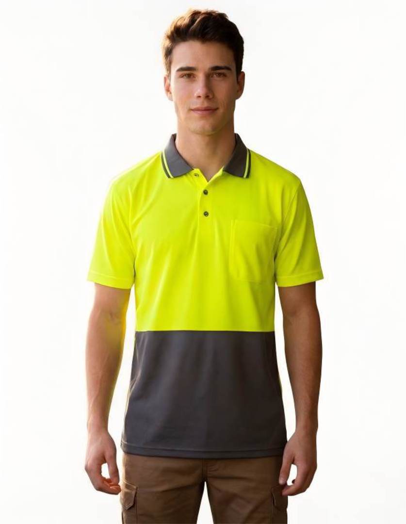 SFWP150 Hi Vis Polo Shirts. 4 Colourway In Stock. image 0