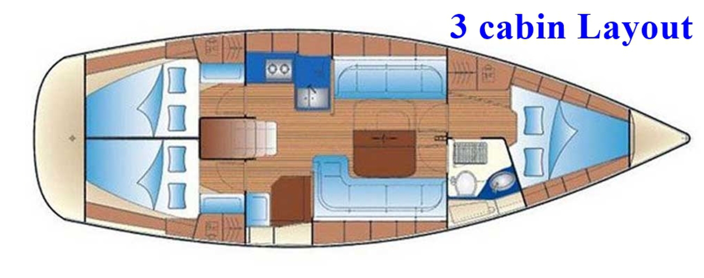2007 Bavaria 37- Three Cabin image 23
