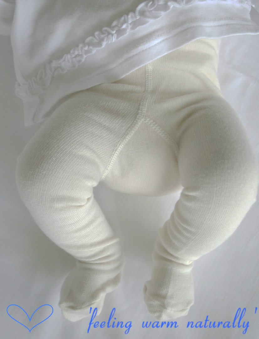 Merino Wool / Cotton Blend Tights image 1