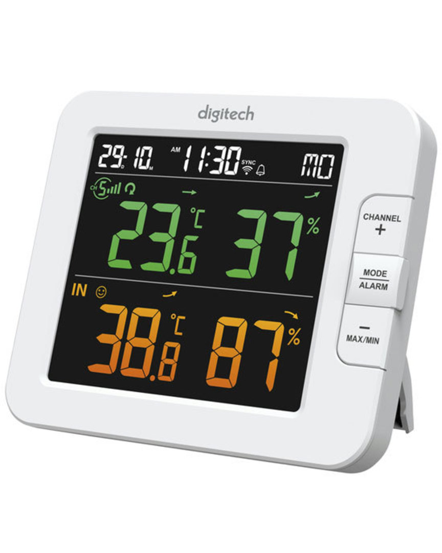 DIGITECH XC0438 WIFI Colour Weather Station with Soil Thermo-Moisture Wireless Sensor image 2