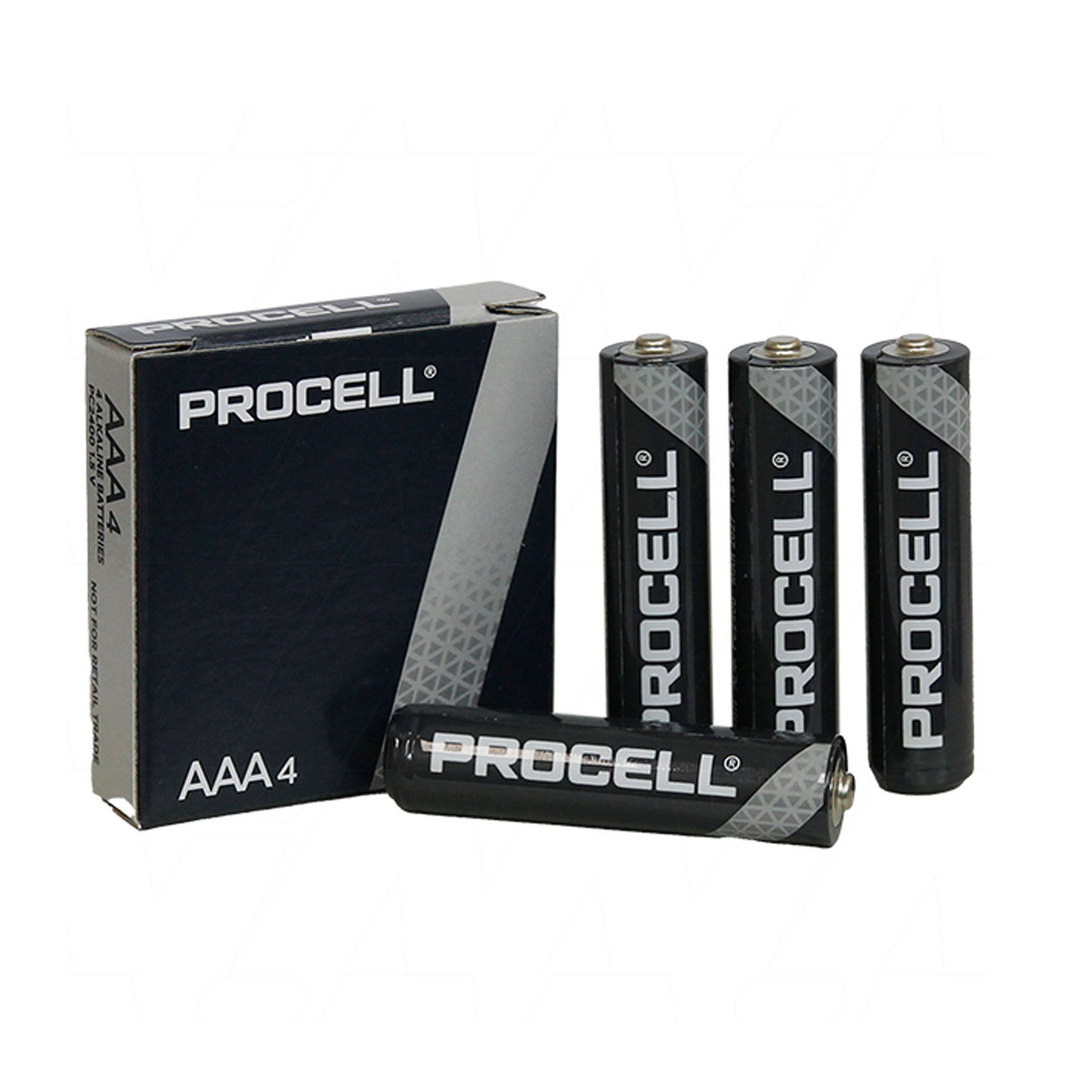 Procell AAA size Industrial Alkaline Battery 4PK image 0