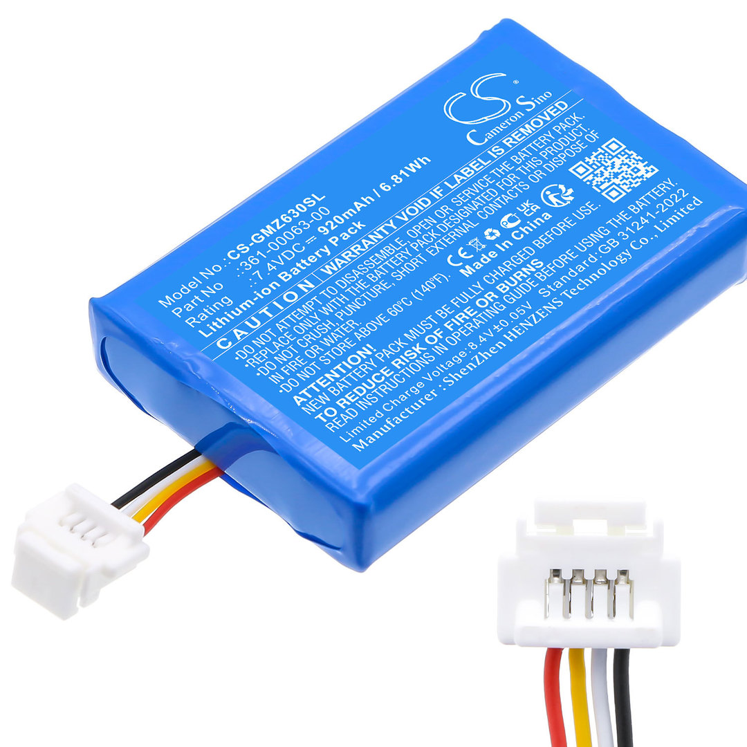 Garmin GPS 361-00063-04 Zumo BMW Navigator 5 Replacement Battery image 0