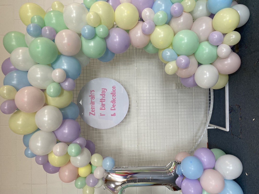 5m Premade Balloon Garland image 1