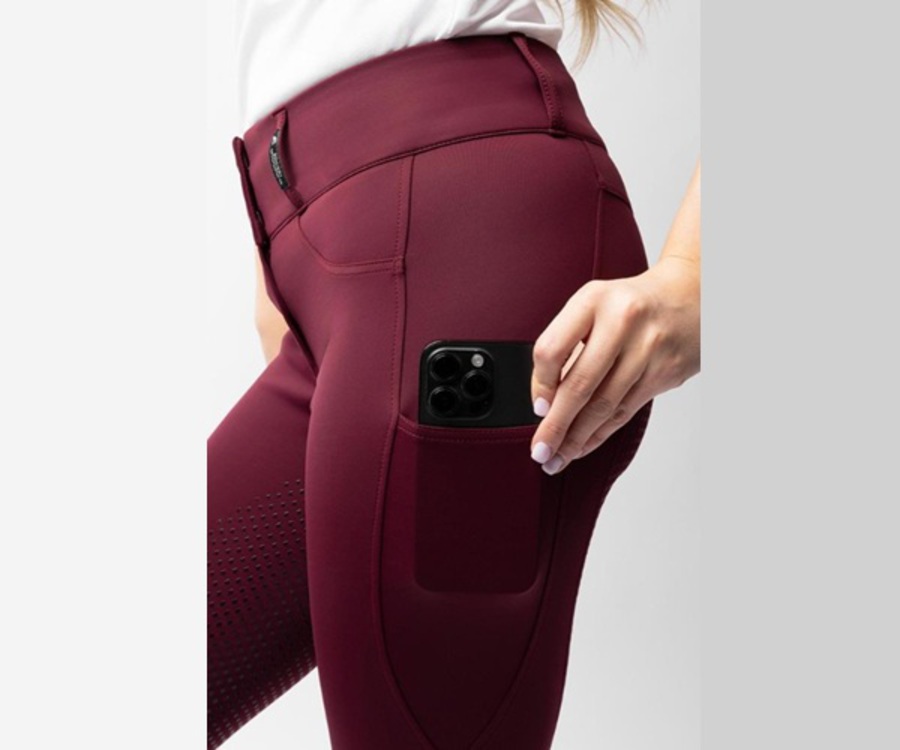 Horze Evelyn Ladies Full Grip Breeches image 6