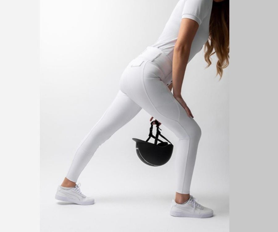 Horze Leonie Ladies Full Grip Breeches image 2