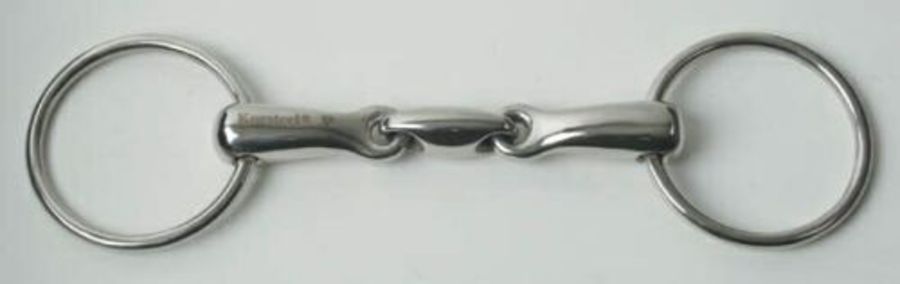 Korsteel Oval Link Loose Ring Training Snaffle image 0