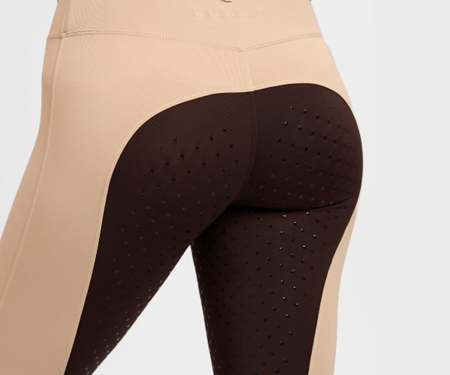 Dublin Form 2-Tone Competition Riding Tights image 0