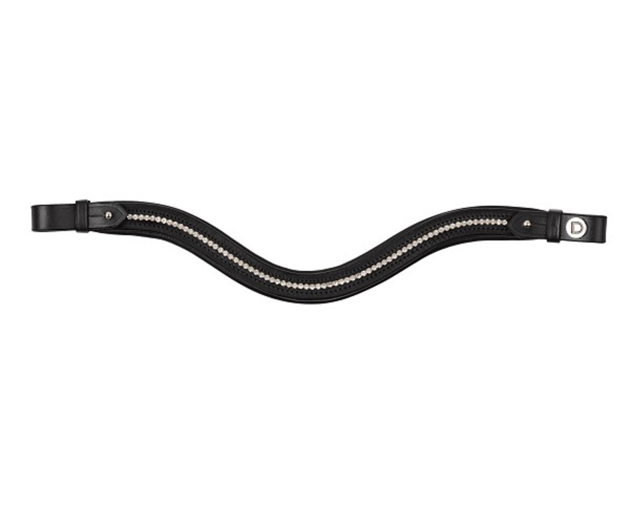 Dublin Curved Diamante Browband image 0