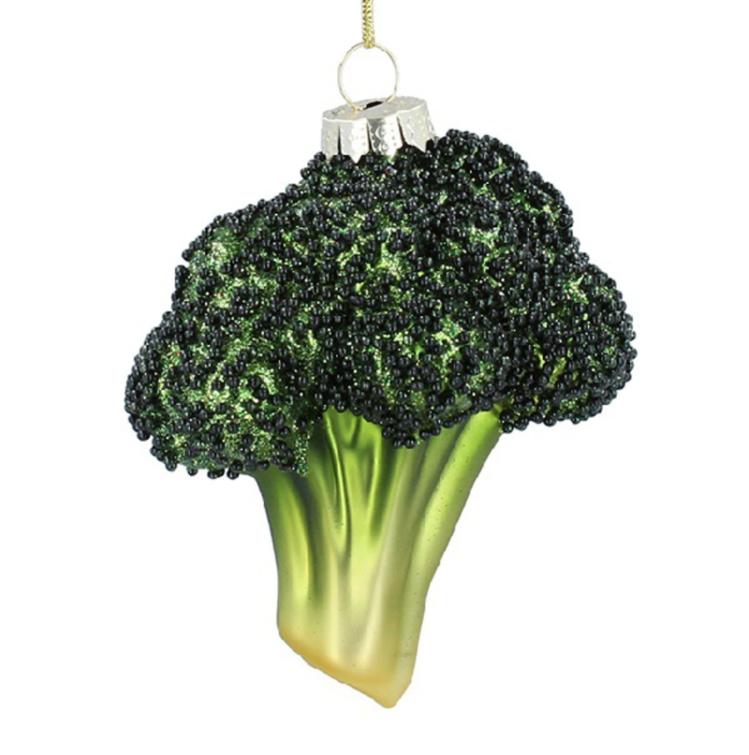Glass Broccoli Stem 9cm *ETA NOV image 0