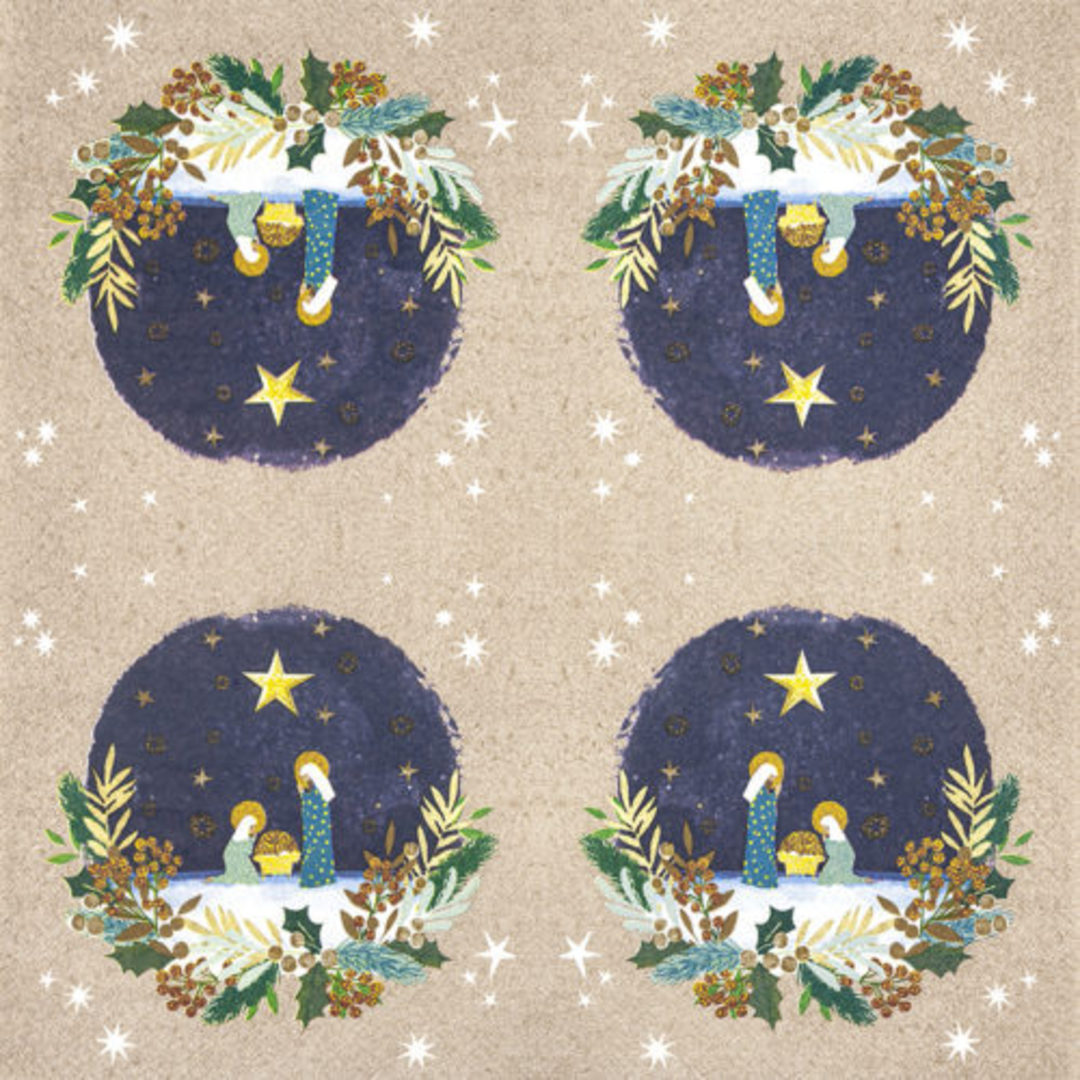Paper Napkins 33cm, Holy Christmas *ETA Nov image 1