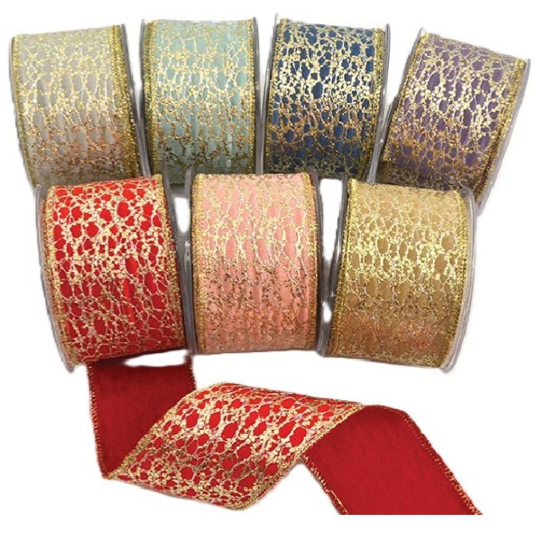 Ribbon 4.5mt, 67mm Lux GoldNet Red * ETA Nov image 1