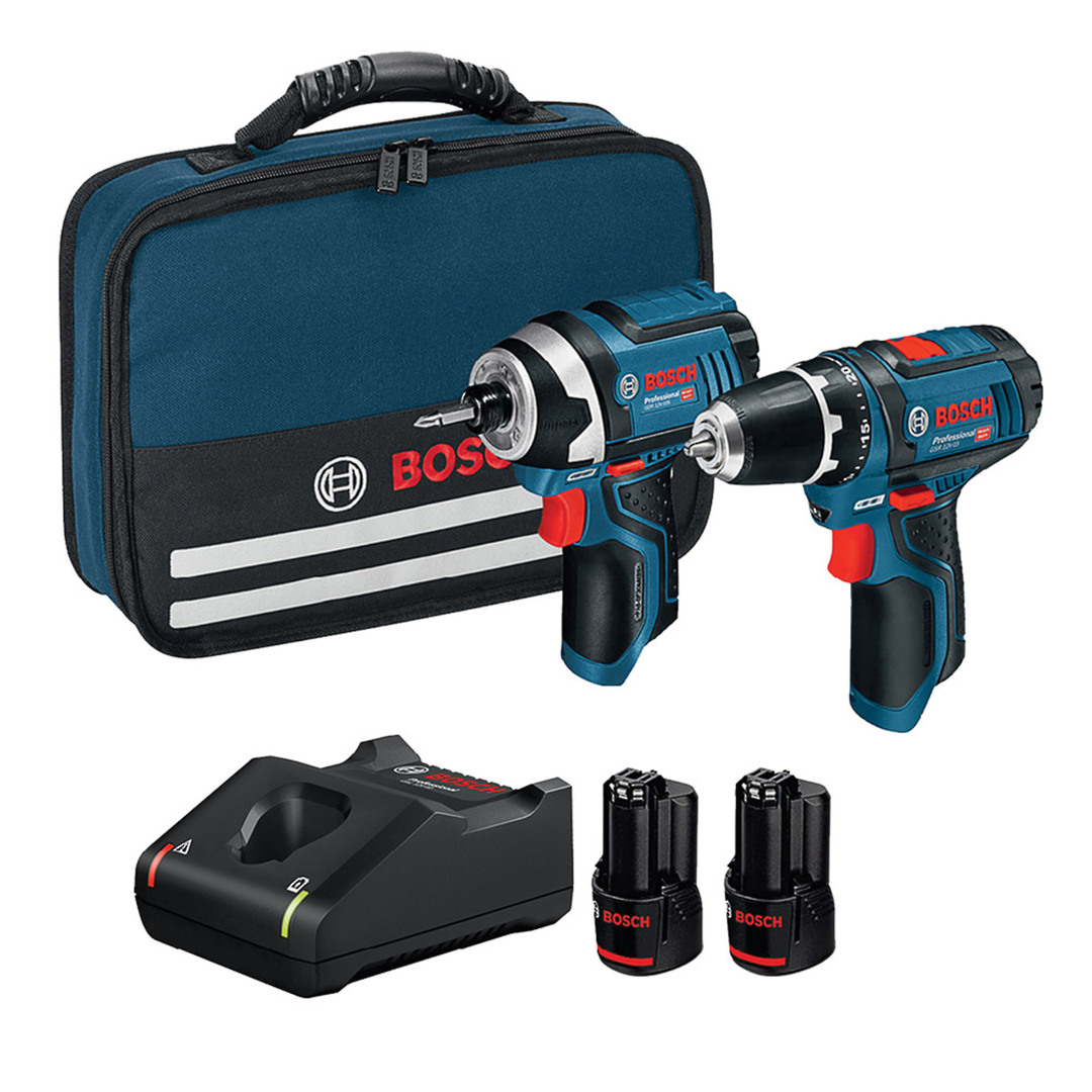 Bosch 12V 2pc Drill & Impact Driver image 0