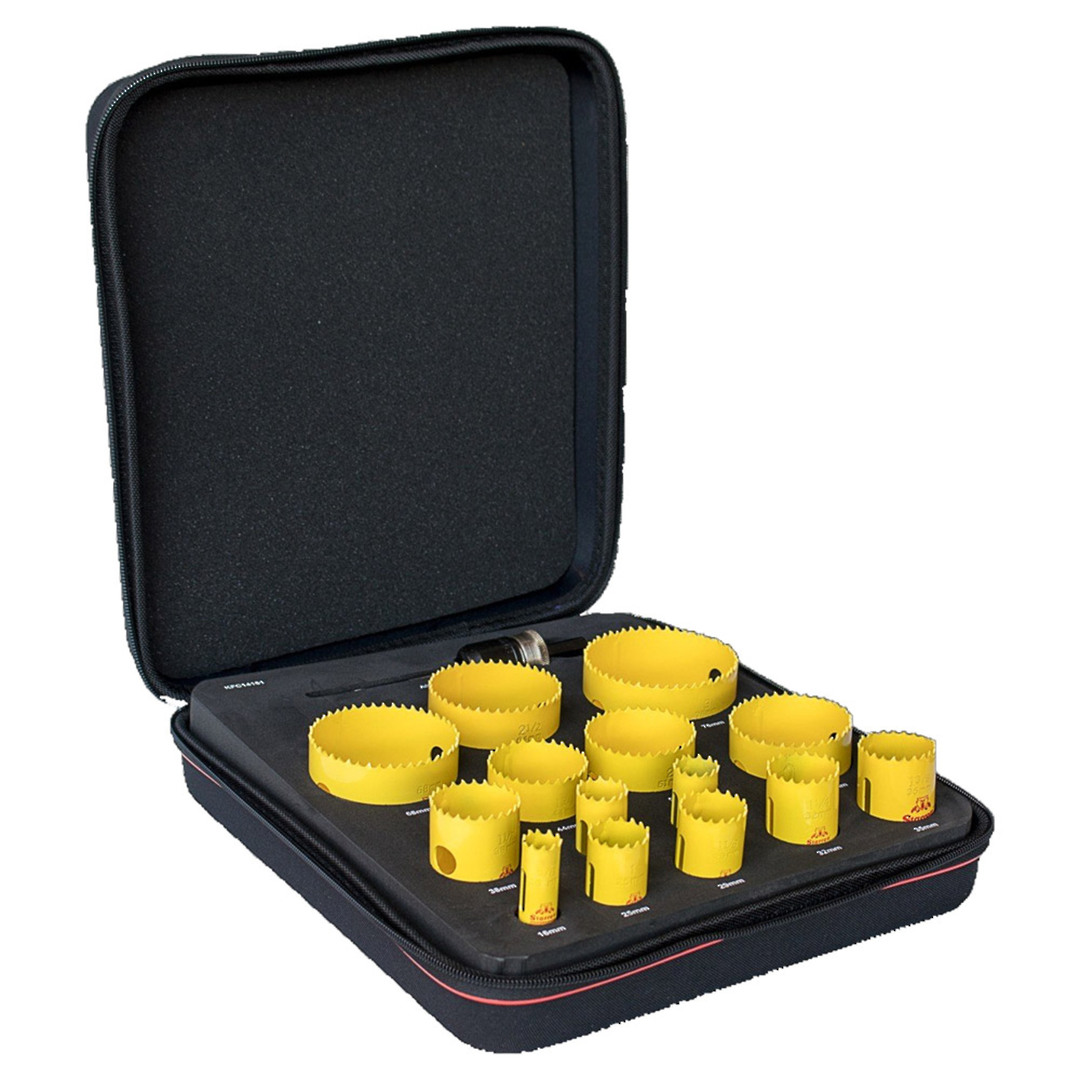 Starrett Holesaw Set 14pc Kiwkchange image 0