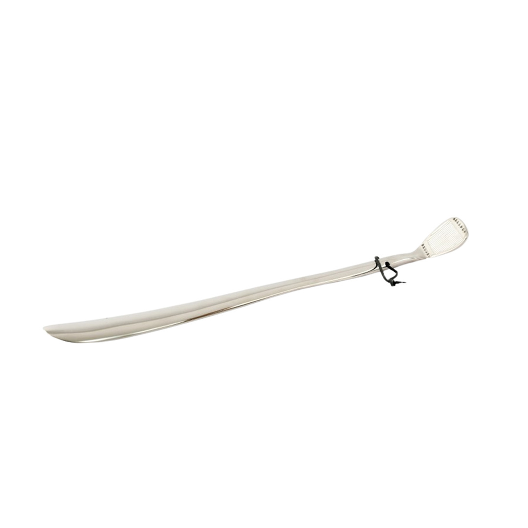 GOLF SHOE HORN POLISHED NICKEL image 0