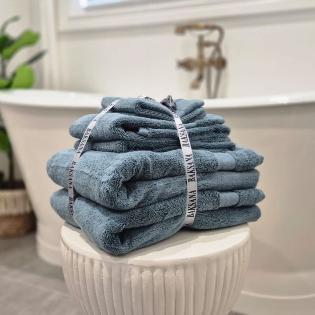 Baksana | Bergama Towels | Mineral image 2