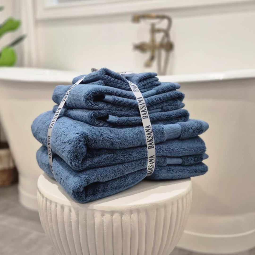 Baksana | Bergama Towels | Atlantic image 2