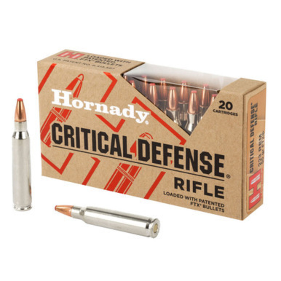 Hornady 223 Rem Critical Defense 55gr FXT image 1
