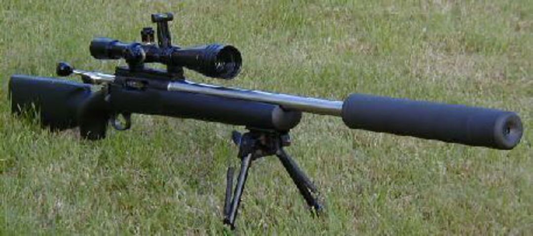 Reflex T8 Overbarrel Supressor 30Cal image 0
