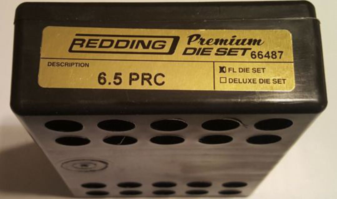 Redding 6.5 PRC Premium Series Full Length Sizing Die Set image 0