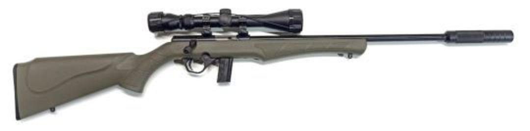 Rossi Model 8122 22LR 3-9x40 Package (Bolt Action) Green image 0