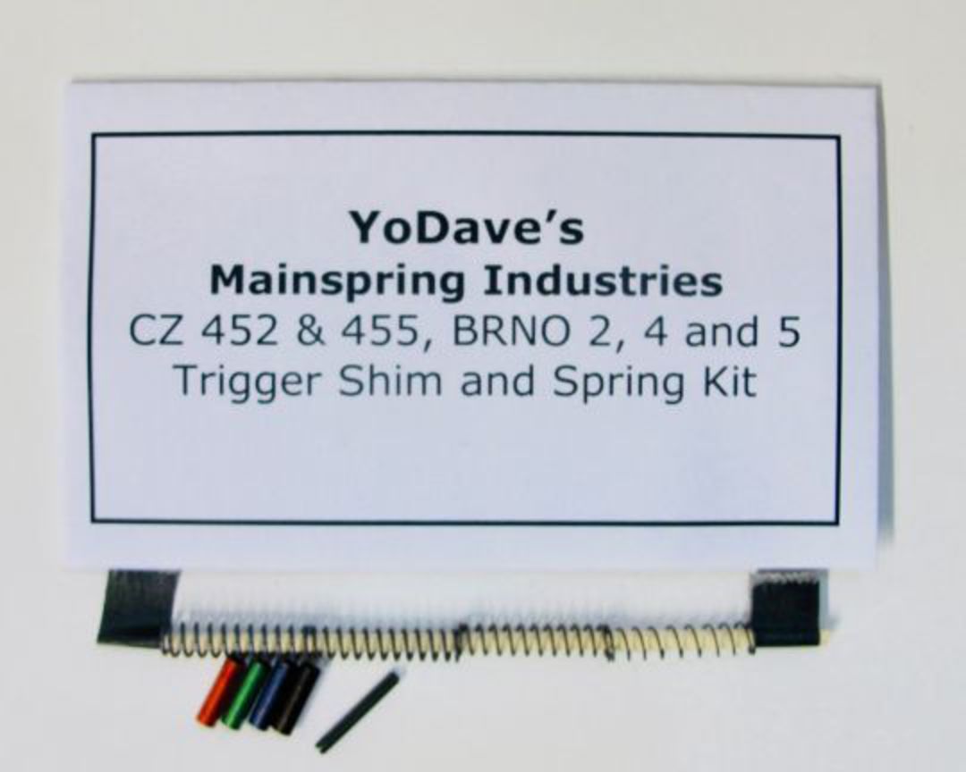 Yo Dave CZ452 Trigger spring Kit image 0