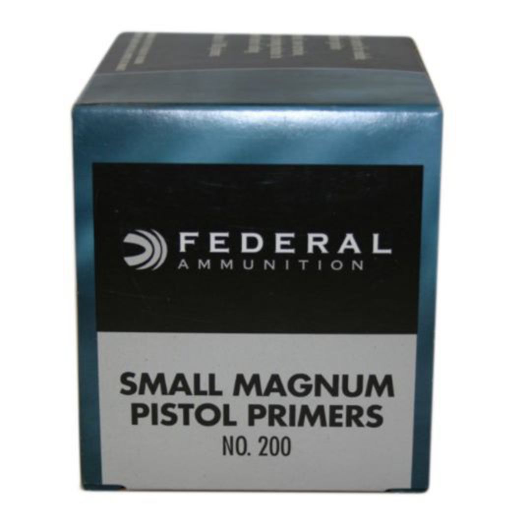 Federal Small Magnum Pistol Primers No200 Box of 1000 image 0