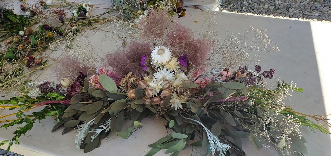 Dried Flower Table Centre Piece image 0