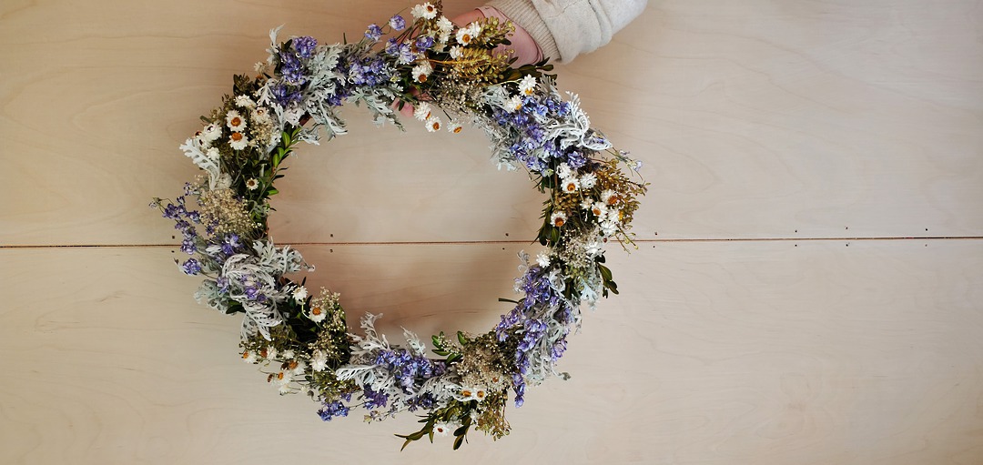Dried Flower Workshop  - Wreath image 7