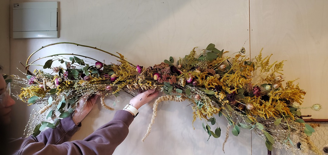 Dried Flower Table Centre Piece image 2