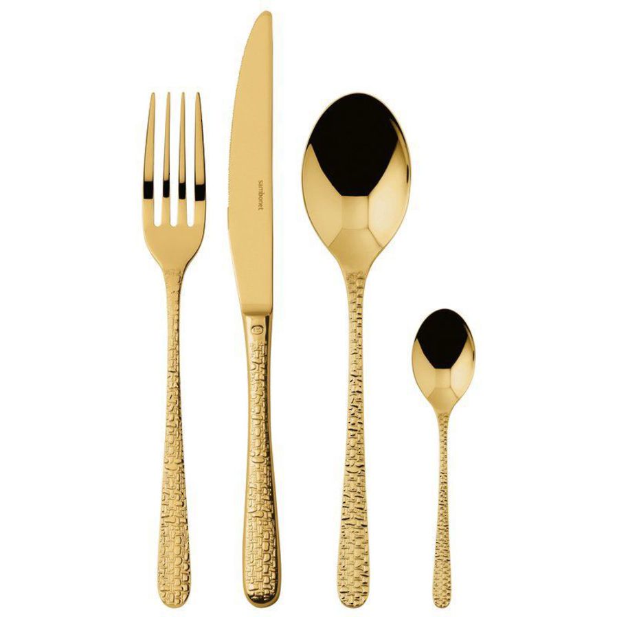 Venezia PVD Gold 24 Piece Set image 0