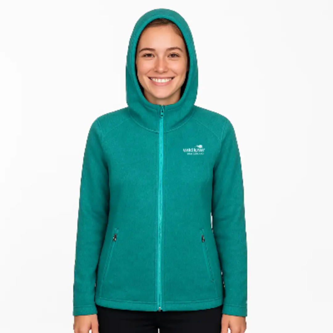 Womans Micro Fleece Hoodie image 0