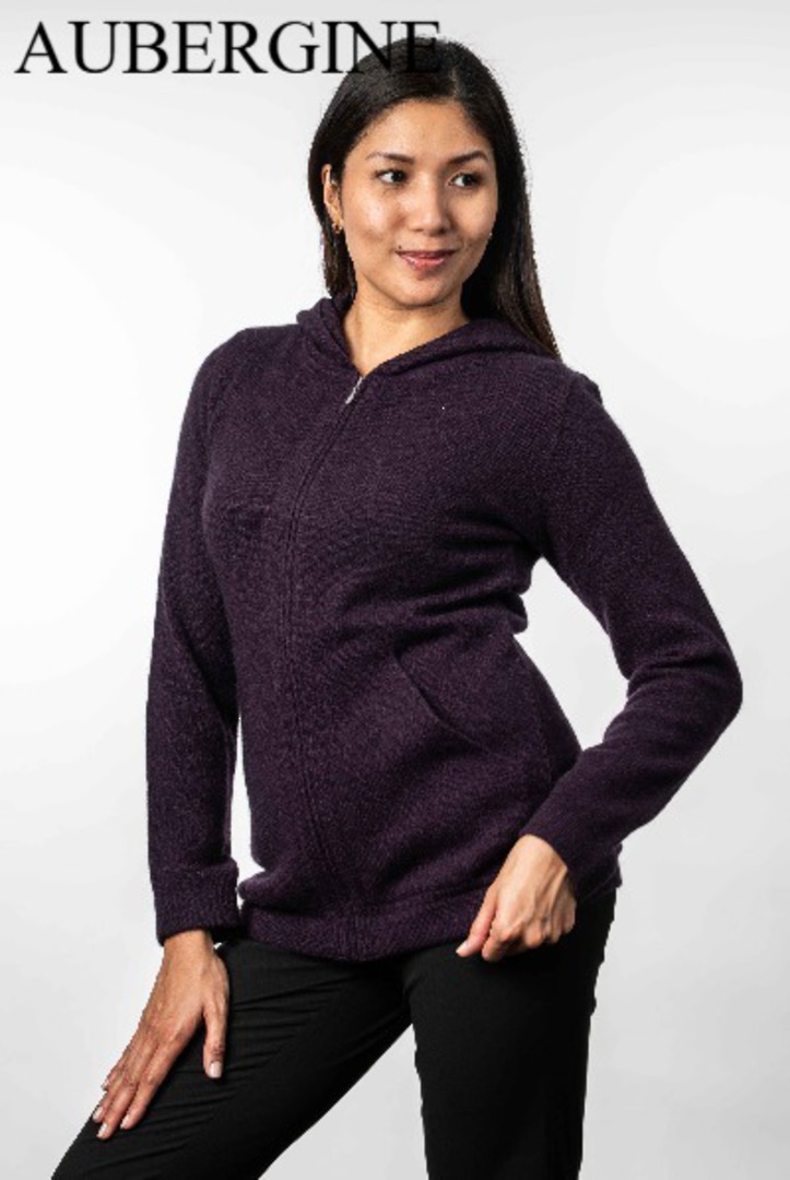 Koru Merino Possum Trilogy Hooded Zip Jacket image 2