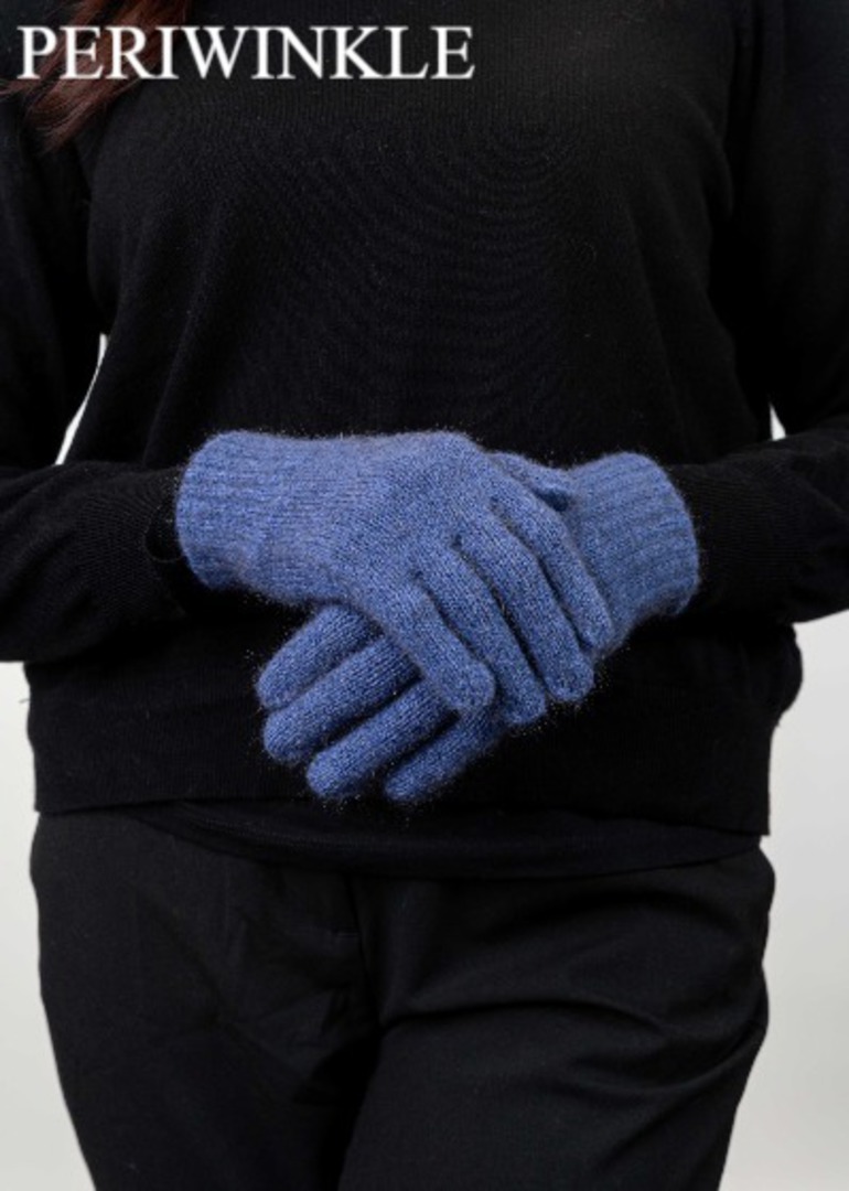 Merino Possum Koru Plain Gloves image 6