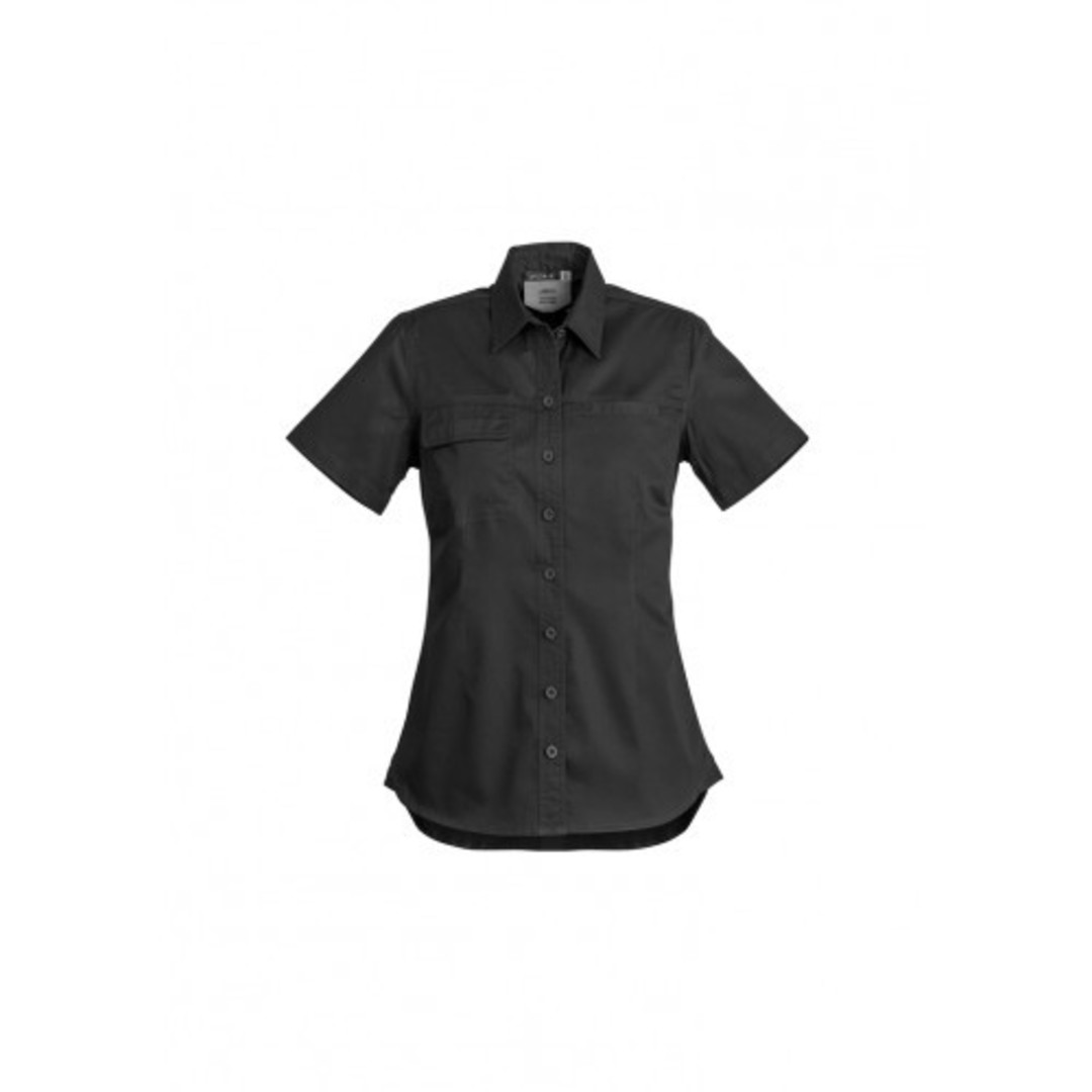 Syzmik ZWL120 Womens Lightweight Tradie Short Sleeve Shirt image 0