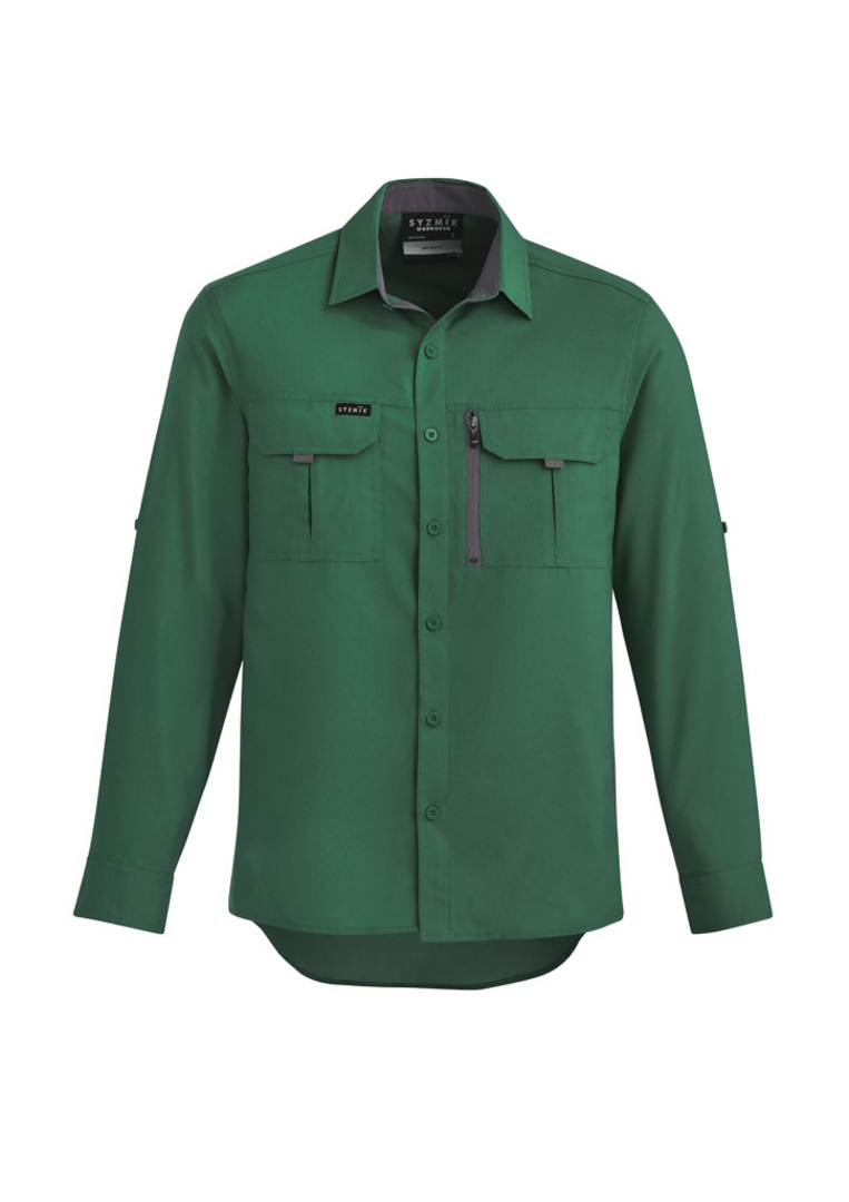 Syzmik ZW460 Mens Outdoor Long Sleeve Shirt image 5