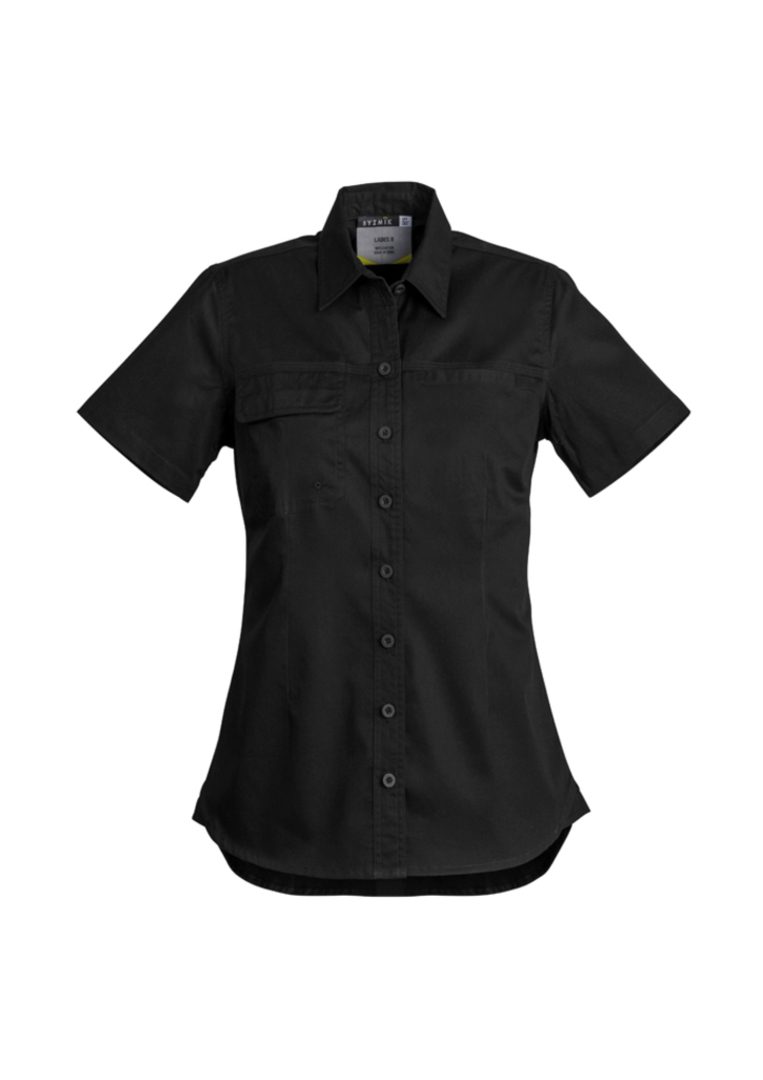 Syzmik ZWL120 Womens Lightweight Tradie Short Sleeve Shirt image 1
