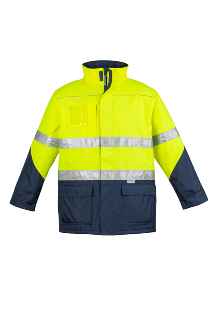 Syzmik ZJ350 Mens Hi Vis Storm Jacket image 1