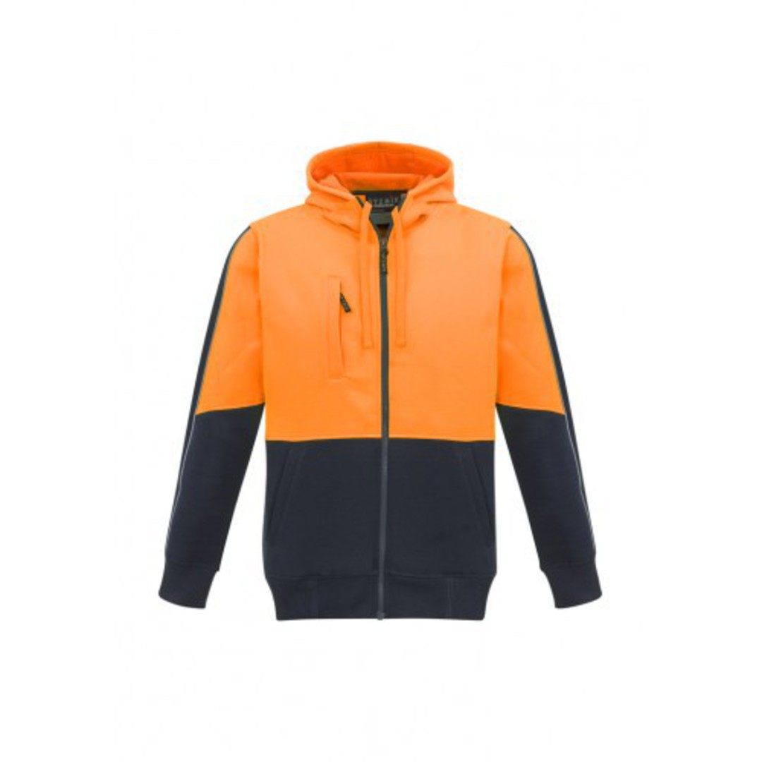 Syzmik ZT485 Unisex Hi Vis Full Zip Hoodie image 0